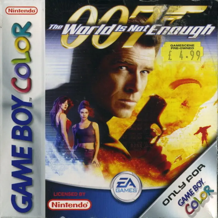 007 World Is Not Enough - Gameboy Color Game