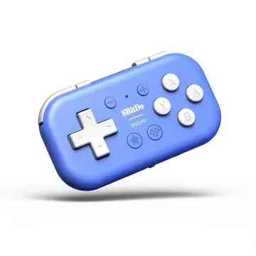 8BitDo Micro Bluetooth Controller for Switch, Raspberry Pi, PC & Mac - Blue
