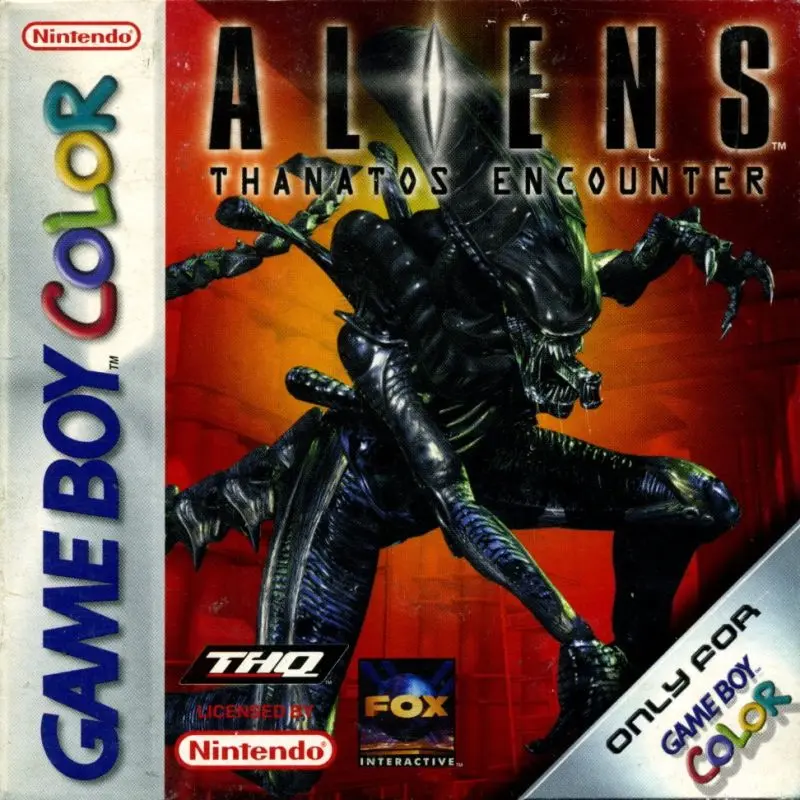 Aliens Thanatos Encounter - Gameboy Color Game