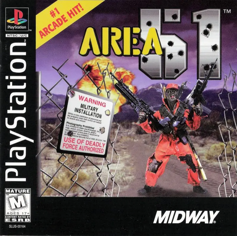 Area 51 - PS1 Game