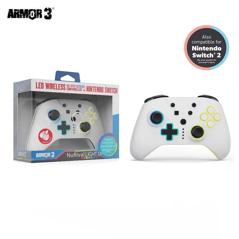 Armor3 NuRival Wireless Hall Effect Stick Controller for Nintendo Switch