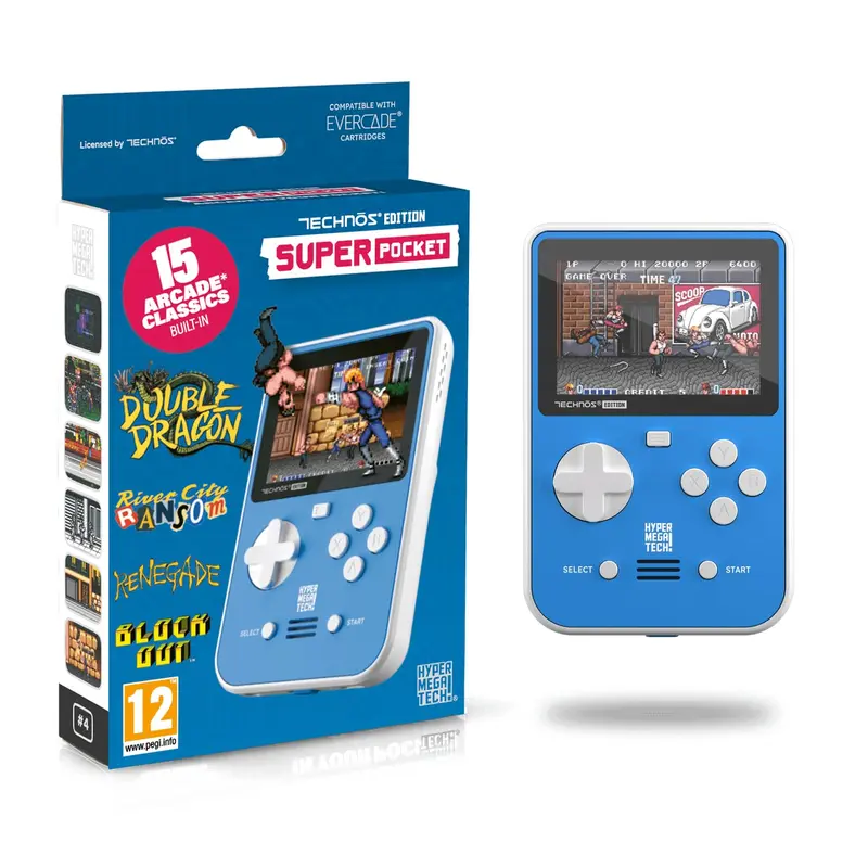 Blaze Hyper Mega Tech Evercade Super Pocket | Technos Edition - New