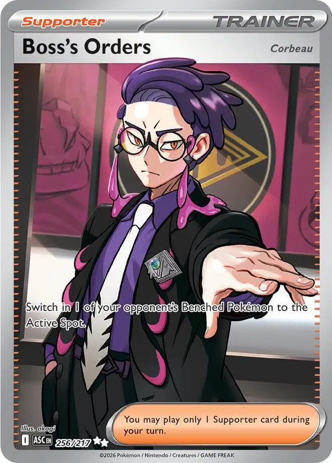 Boss's Orders [Corbeau] - 256/217 [Mega Evolution