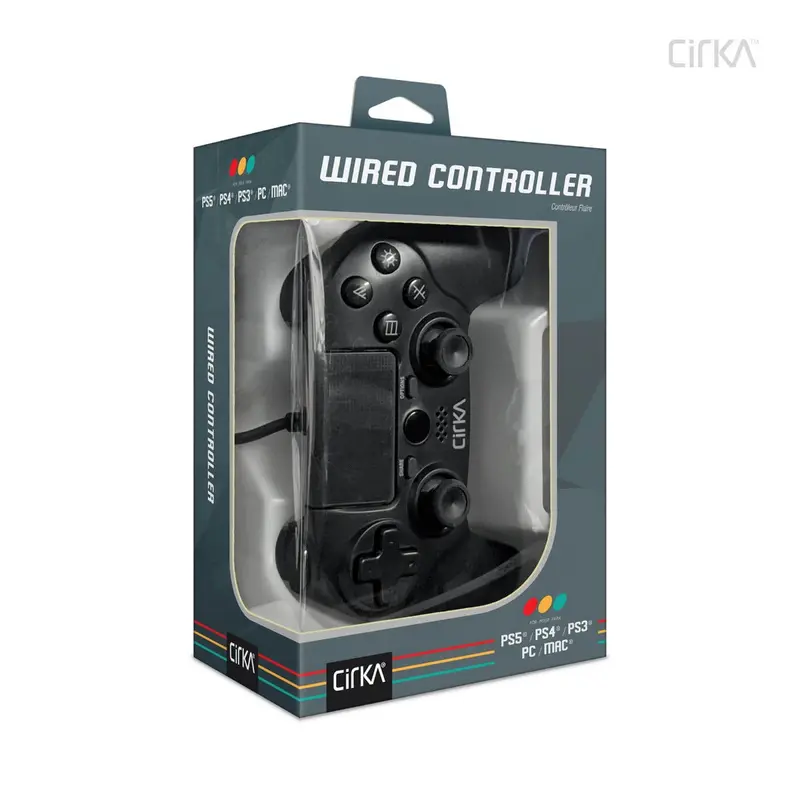 CirKa Wired Game Controller for PS4 / PC / Mac
