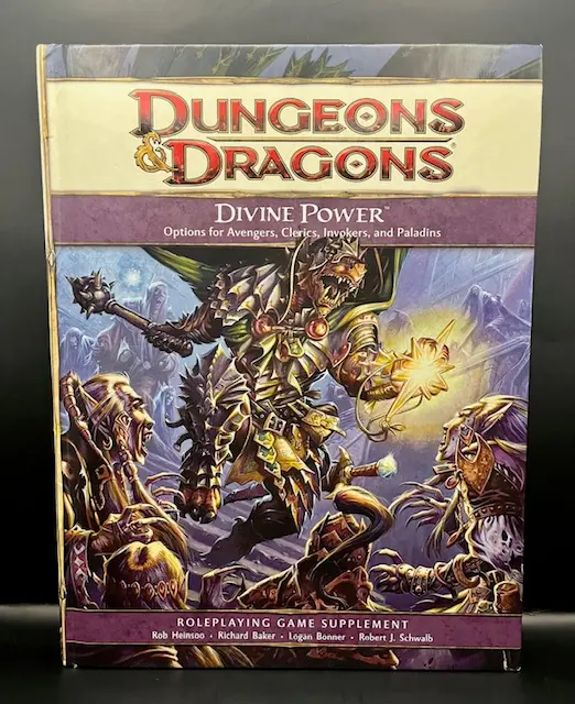 Dungeons & Dragons Divine Power (4th Edition, 1st printing) (2009)