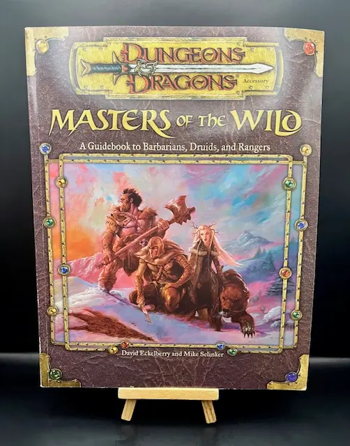 Dungeons & Dragons Masters of the Wild (3rd Edition, 1st Printing) (2002)