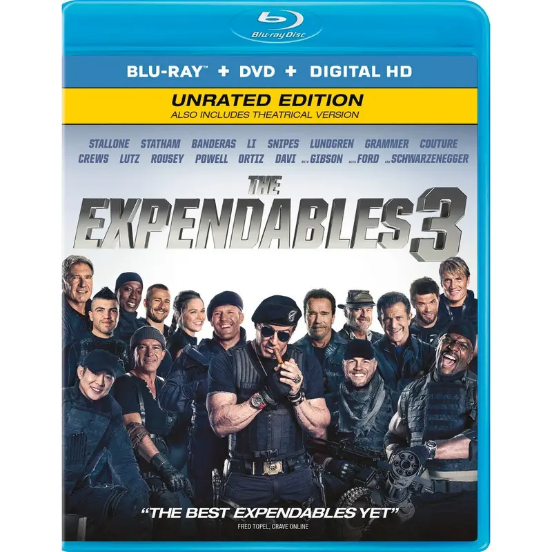 Expendables 3 (DVD & Blu-ray Combo w/ Digital Copy) - Blu-ray (Pre-Played)