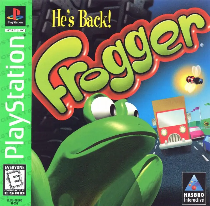 Frogger - PS1 Game