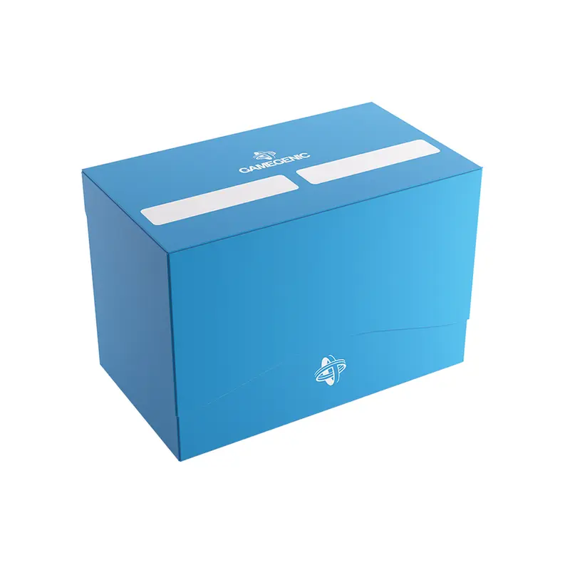 GAMEGENIC - Double Deck Holder 200+ XL Blue