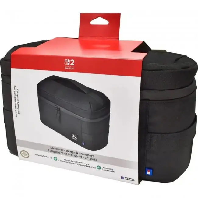 Hori Compact Carry All for Nintendo Switch 2 - Black
