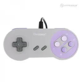 Hyperkin RetroN 2 Controller Gray Compatible Super NES Replacement
