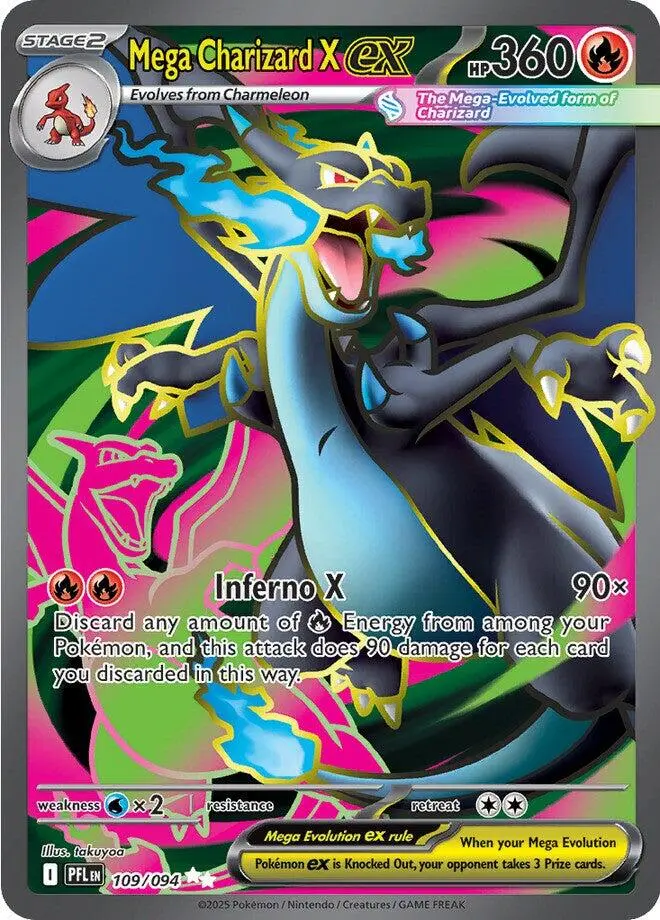Mega Charizard X ex (109/094) [Mega Evolution