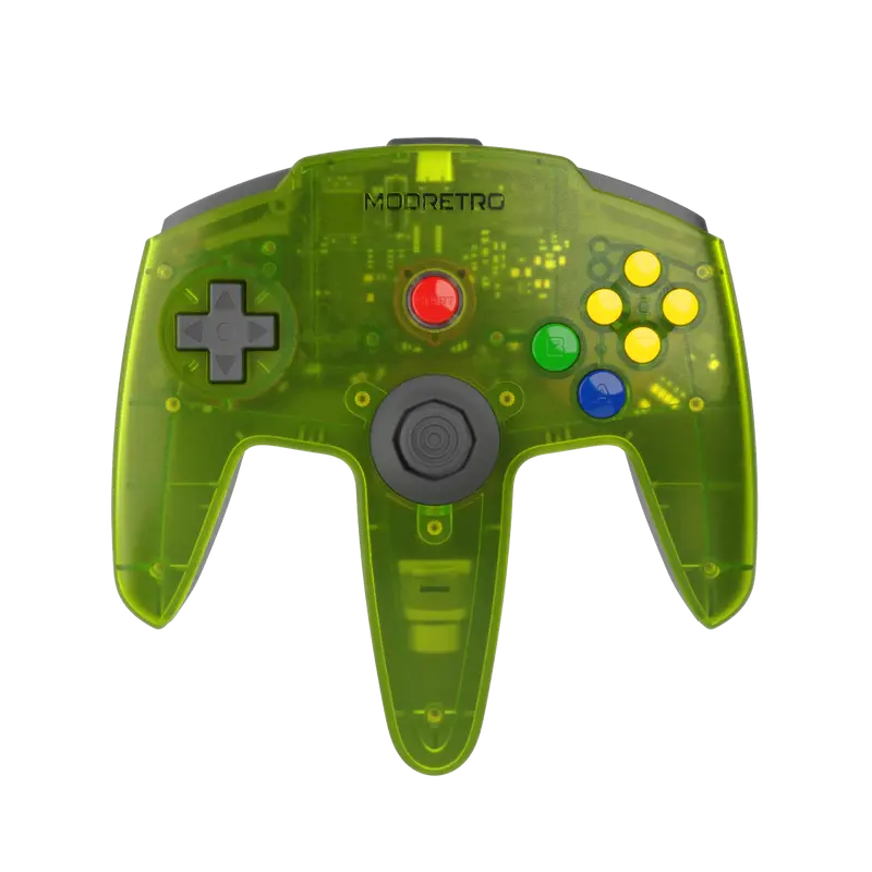 ModRetro M64 Pro Controller | Green - New