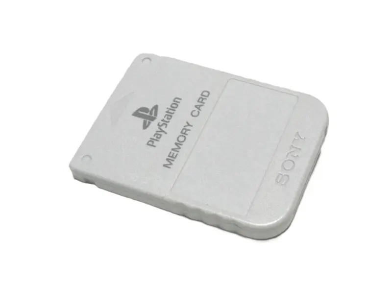 PlayStation Memory Card - White