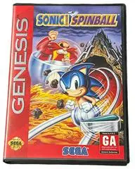 Sonic Spinball - (Complete) (Sega Genesis)