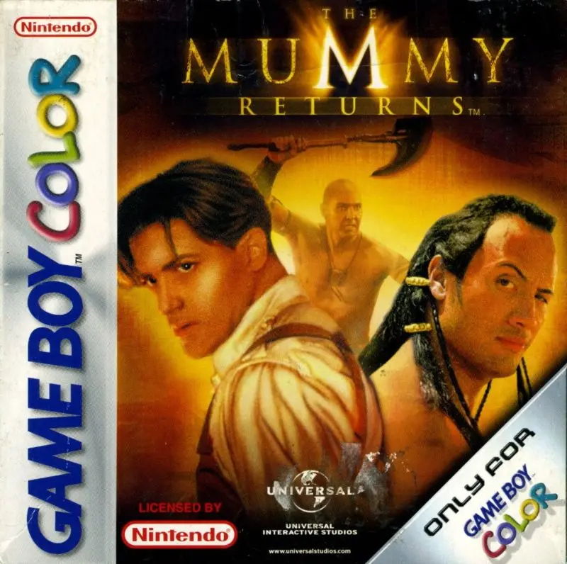 The Mummy Returns - Gameboy Color Game