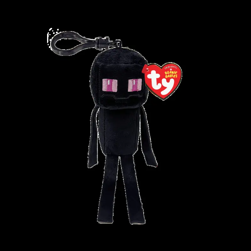 Ty Enderman | Minecraft Plush Clip